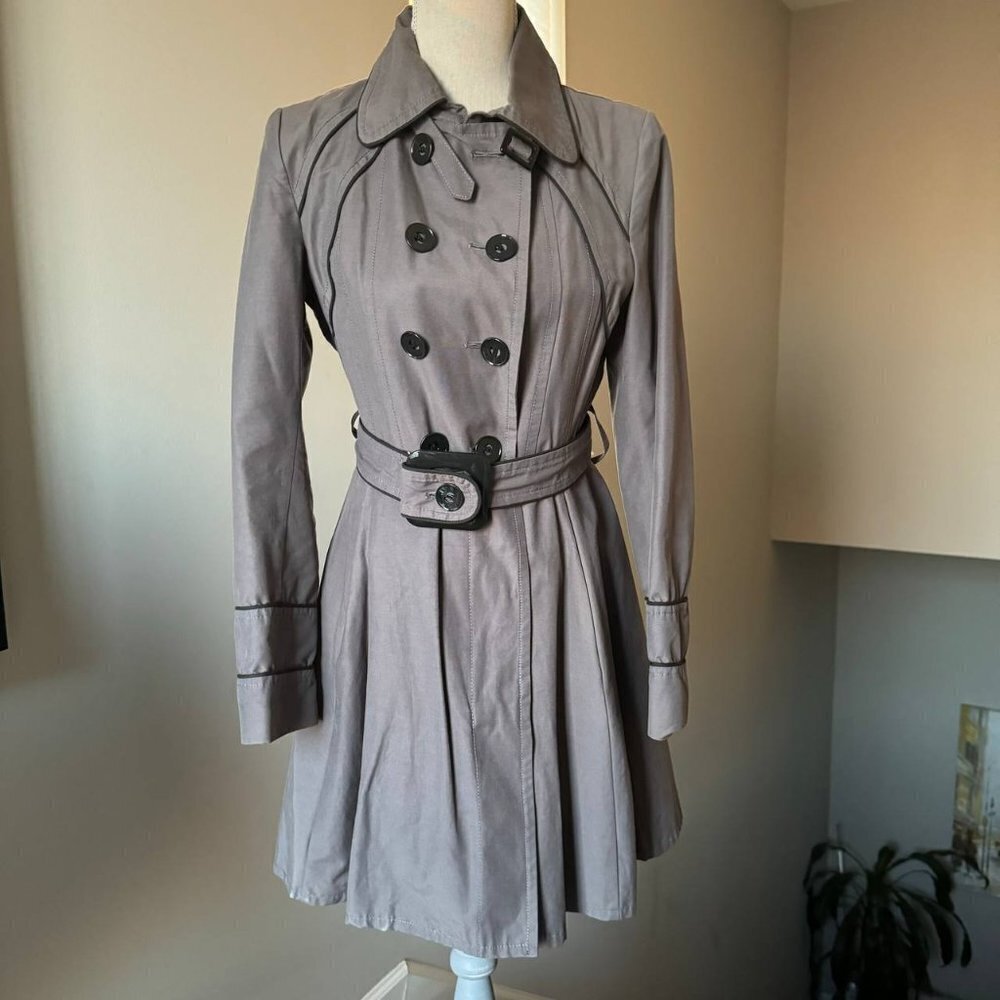 Soia & Kyo Unique Water Replant Cotton Blend Coat - Size Medium